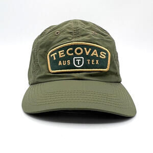 Tecovas Boots Born in Texas Green Nylon Adjustable Cap